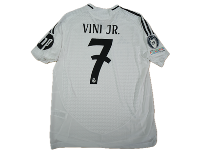Real Madrid 2024-2025 #7 Vini Jr. L Home Football Shirt BNWT