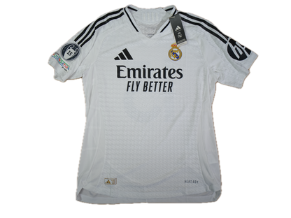 Real Madrid 2024-2025 #15 Arda Guler L Home Football Shirt BNWT