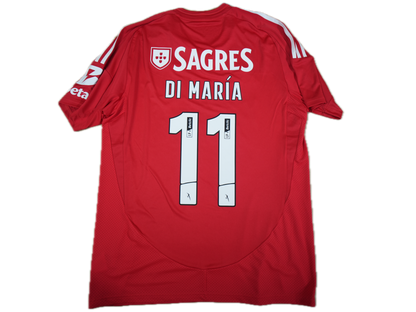 Benfica 2024-2025 #11 Di Maria L Home Football Shirt BNWT