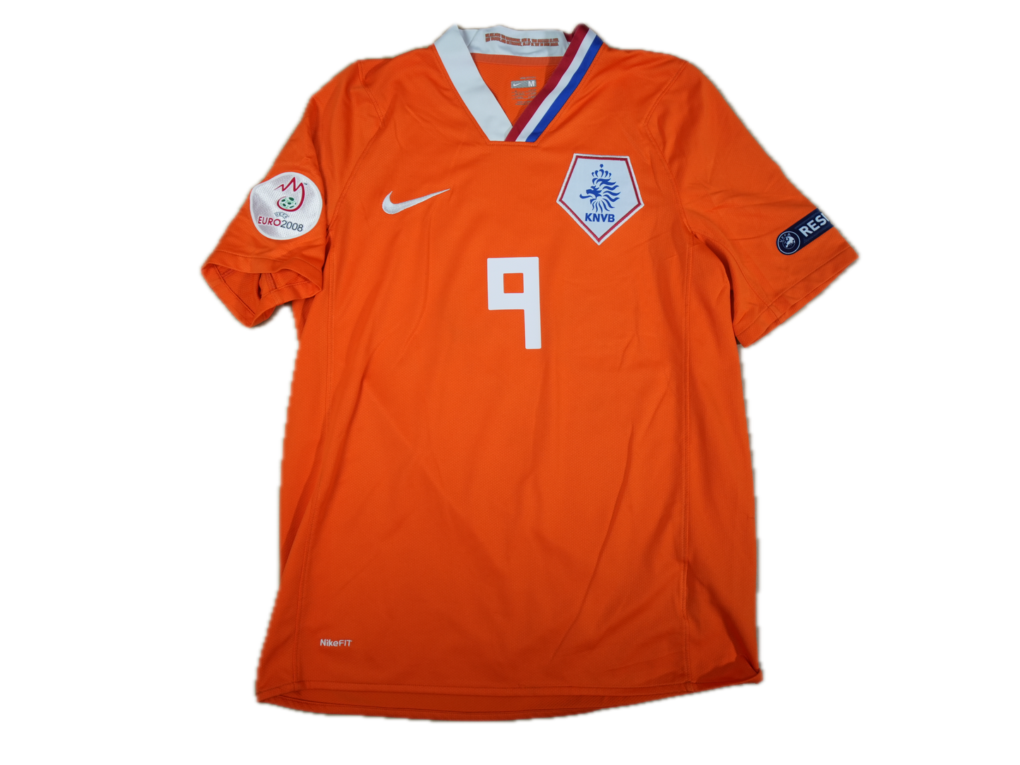 Netherlands 2008-2009 #9 V. Nistelrooy M Home Football Shirt