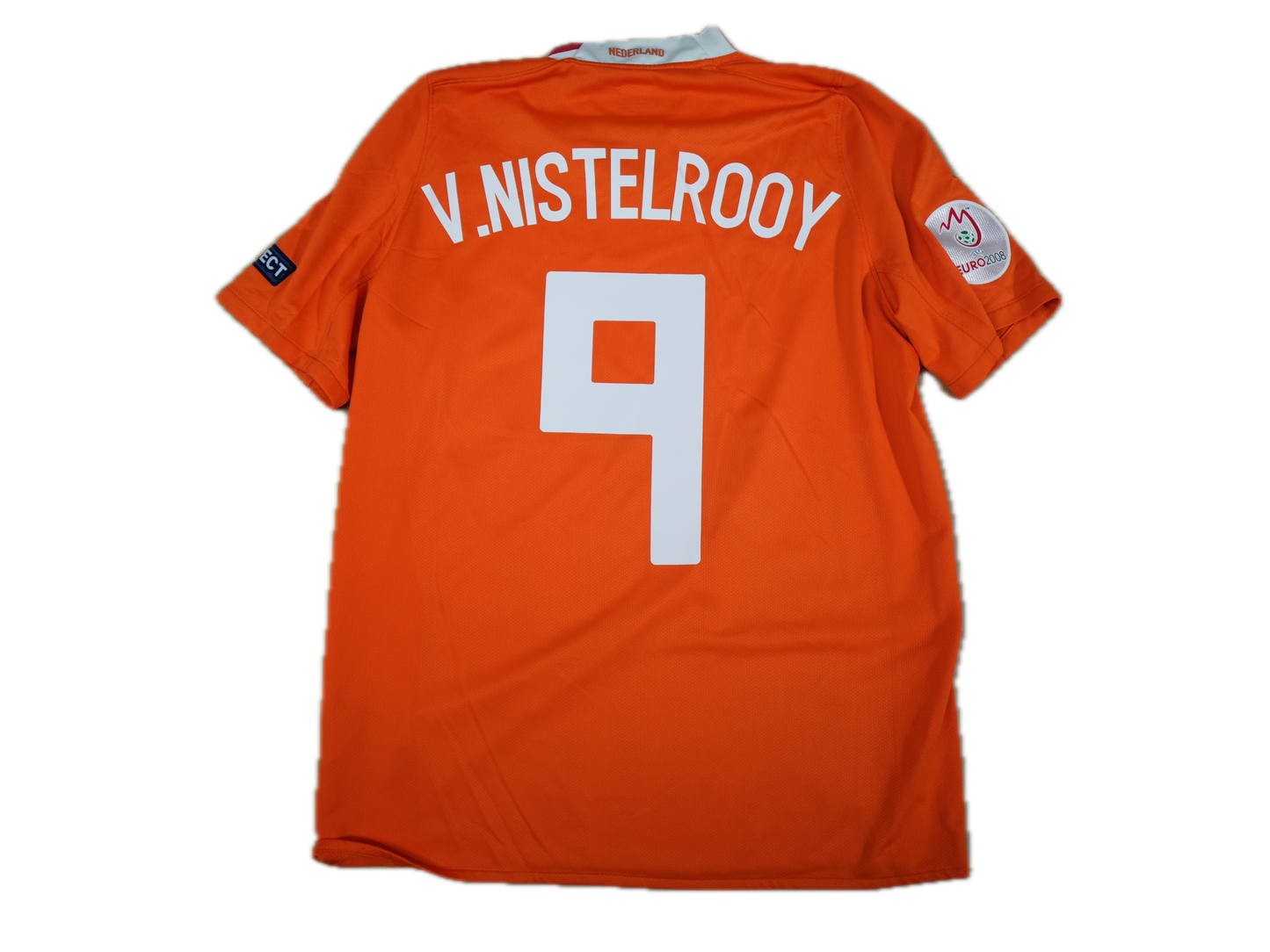 Netherlands 2008-2009 #9 V. Nistelrooy M Home Football Shirt