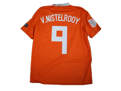 Netherlands 2008-2009 #9 V. Nistelrooy M Home Football Shirt