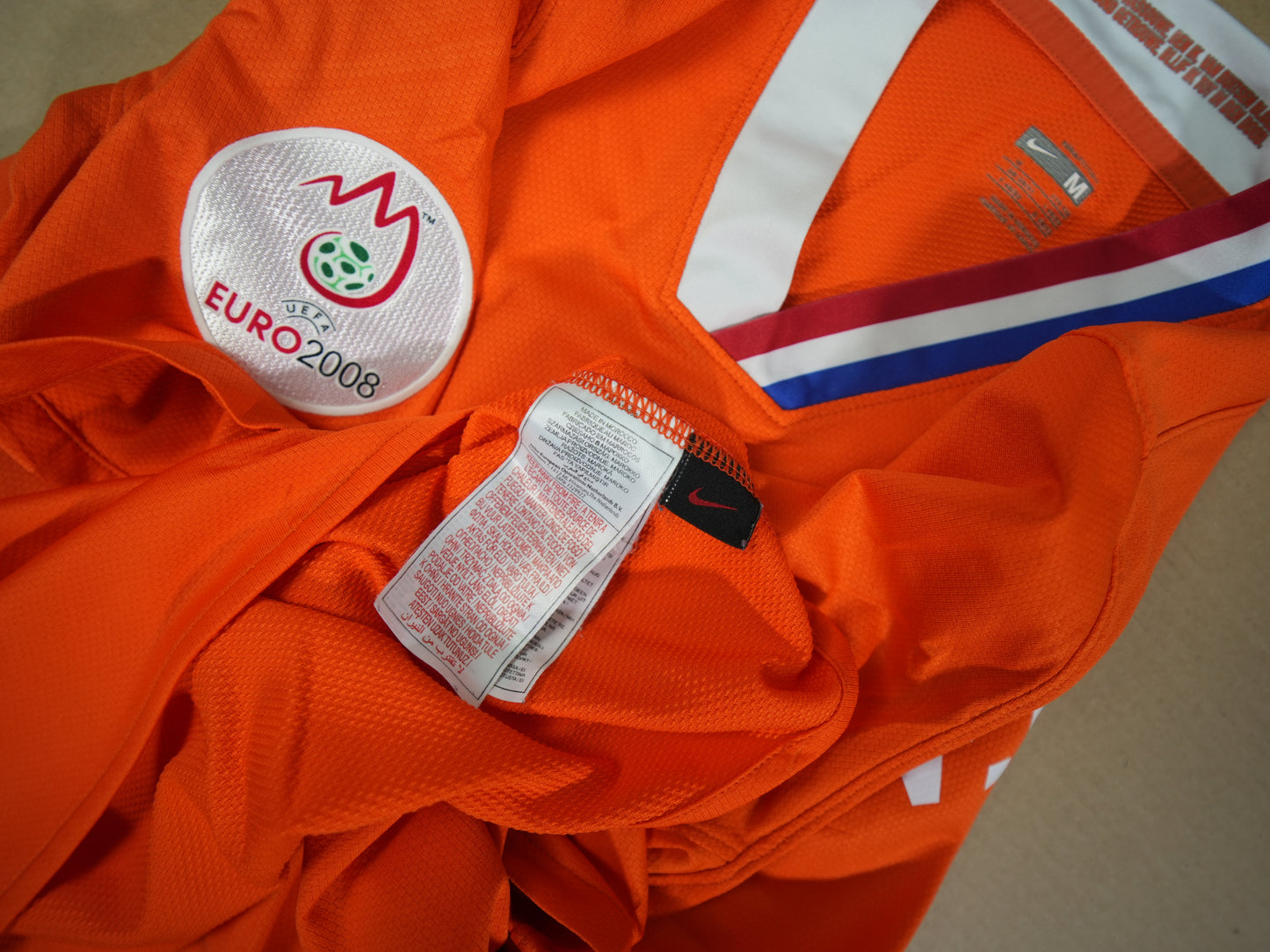 Netherlands 2008-2009 #9 V. Nistelrooy M Home Football Shirt