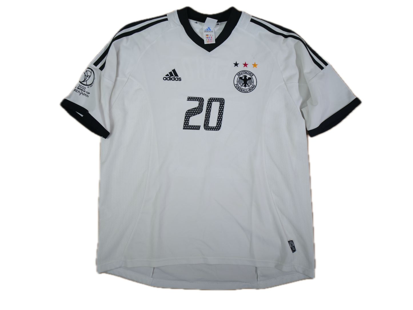 Germany 2002-2003 #20 Bierhoff L Home Football Shirt