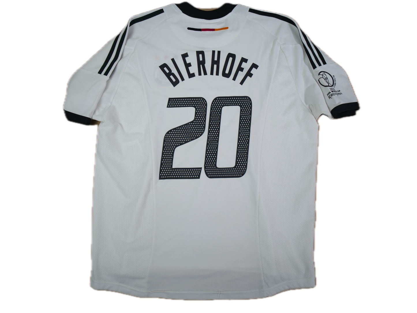 Germany 2002-2003 #20 Bierhoff L Home Football Shirt