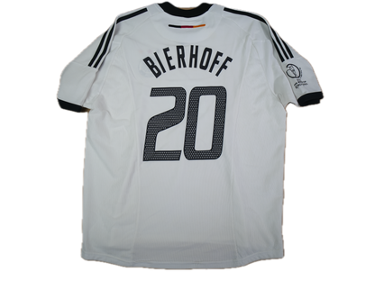 Germany 2002-2003 #20 Bierhoff L Home Football Shirt