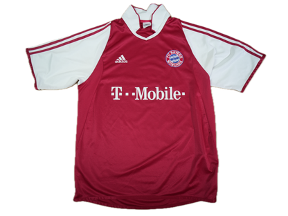Bayern Munich 2003-2004 #14 Pizarro M Home Football Shirt