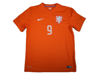 Netherlands 2014-2015 #9 V. Persie M Home Football Shirt