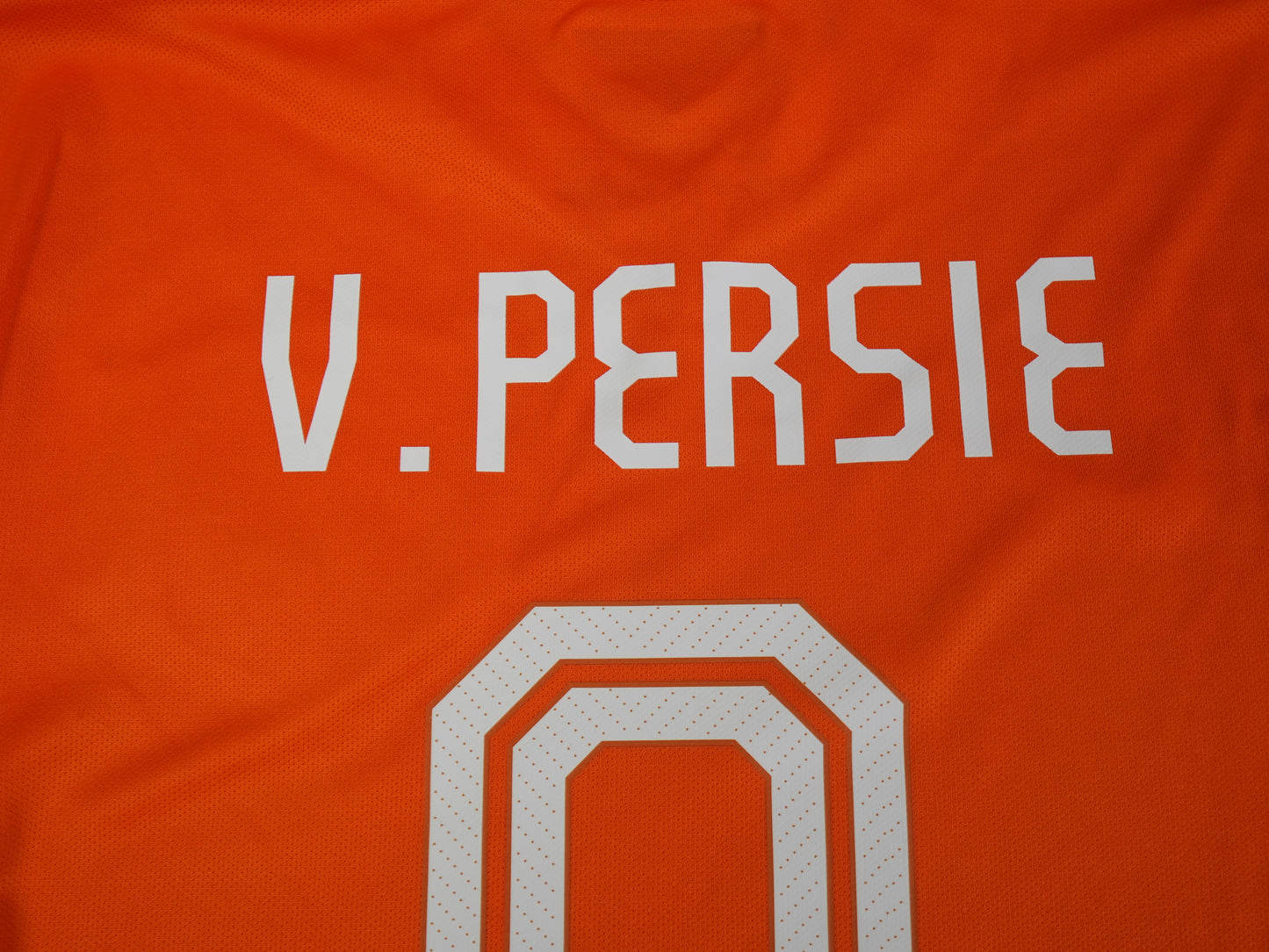 Netherlands 2014-2015 #9 V. Persie M Home Football Shirt