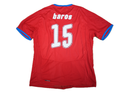 Czech Republic 2012-2013 #15 Baros L Home Football Shirt