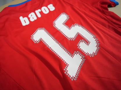 Czech Republic 2012-2013 #15 Baros L Home Football Shirt