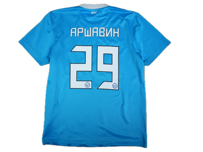 Zenit Petersburg 2011-2012 #29 Arshavin (cyrylic) M Home Football Shirt