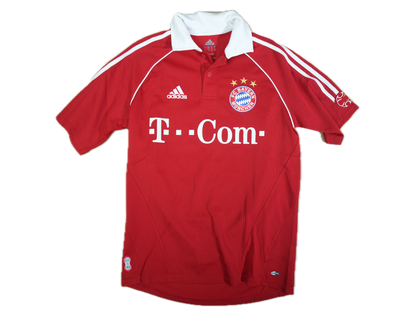 Bayern Munich 2006-2007 #10 Makaay S Home Football Shirt