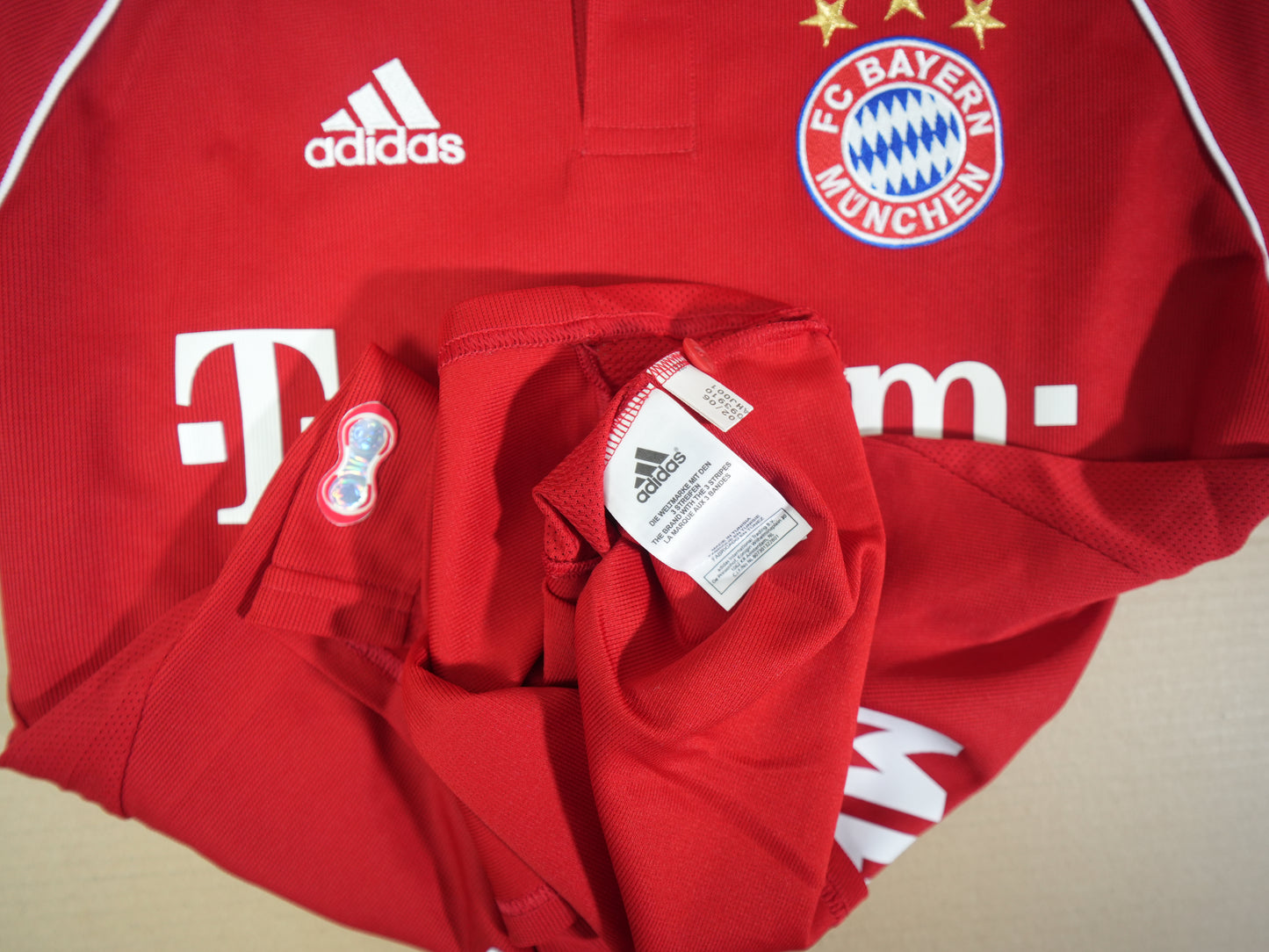 Bayern Munich 2006-2007 #10 Makaay S Home Football Shirt