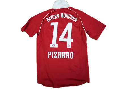 Bayern Munich 2005-2006 #14 Pizarro S Home Football Shirt