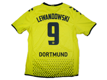 Borussia Dortmund 2011-2012 #9 Lewandowski XL Home Football Shirt