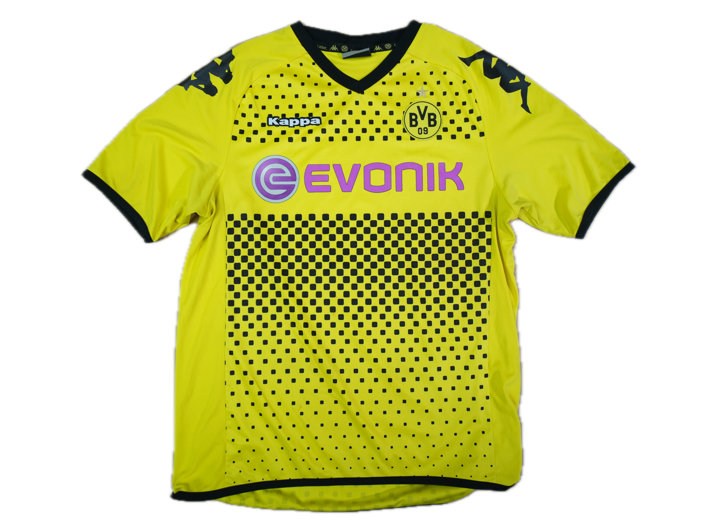 Borussia Dortmund 2011-2012 #9 Lewandowski XL Home Football Shirt