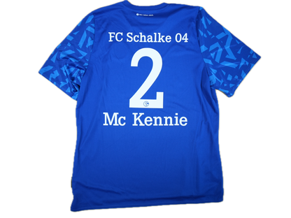 Schalke 2019-2020 #2 Mc Kennie XXL Home Football Shirt
