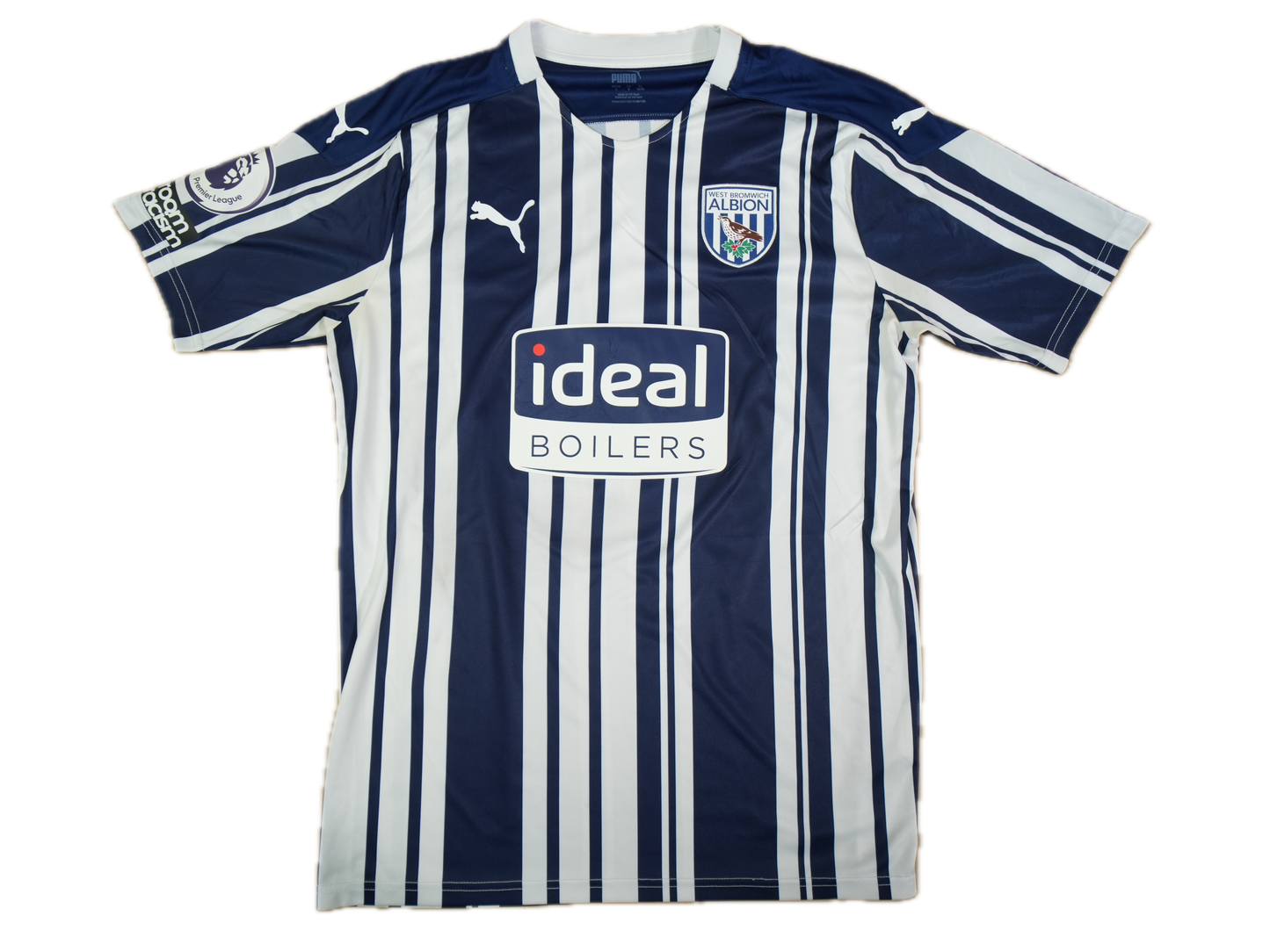 West Bromwich Albion 2020-2021 #13 Grosicki L Home Football Shirt