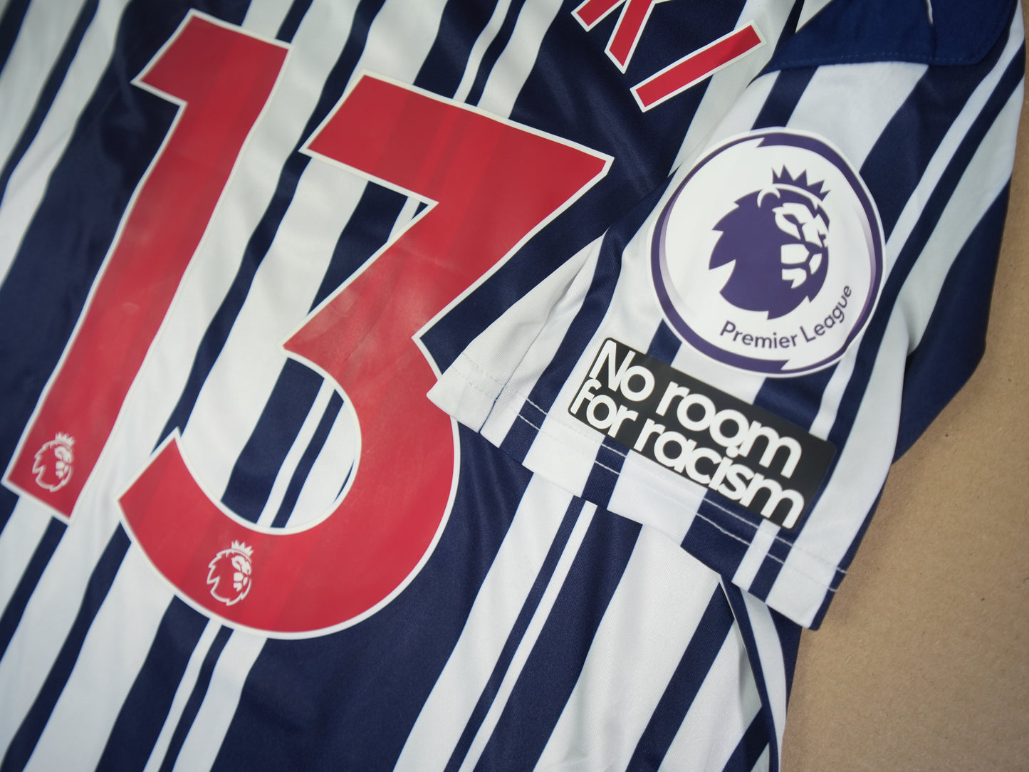 West Bromwich Albion 2020-2021 #13 Grosicki L Home Football Shirt