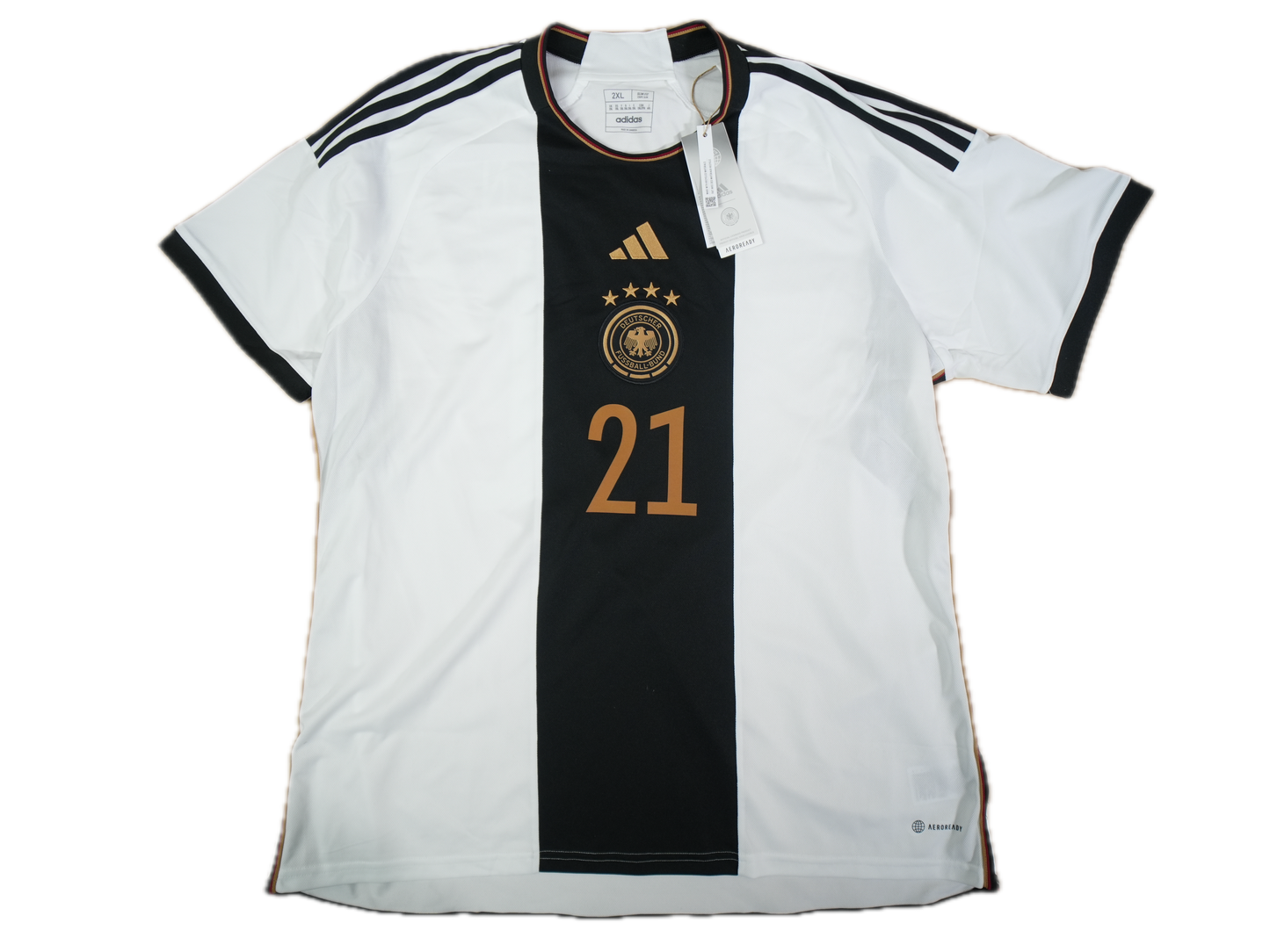 Germany 2022-2023 #21 Gundogan XXL Home Football Shirt BNWT
