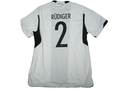 Germany 2022-2023 #2 Rudiger XL Home Football Shirt BNWT