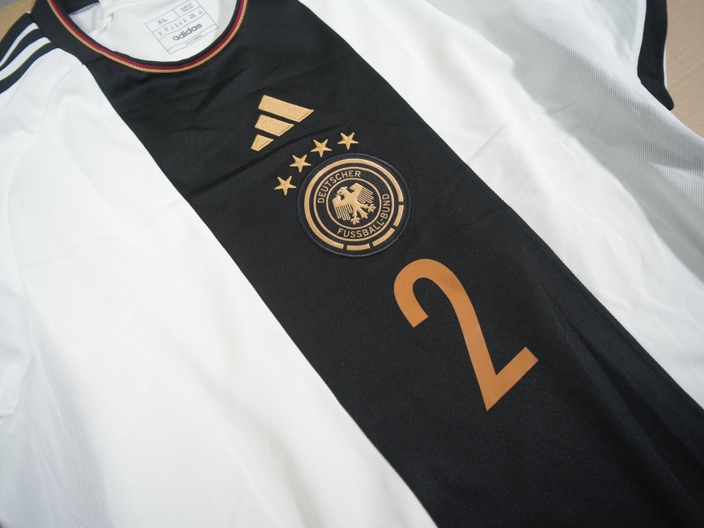 Germany 2022-2023 #2 Rudiger XL Home Football Shirt BNWT