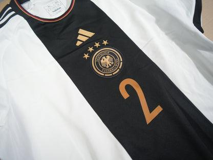 Germany 2022-2023 #2 Rudiger XL Home Football Shirt BNWT