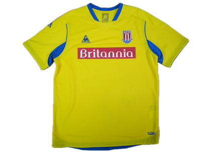 Stoke City 2008-2009 #20 Beattie L Away Football Shirt
