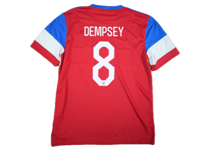 USA 2014-2015 #8 Dempsey L Away Football Shirt
