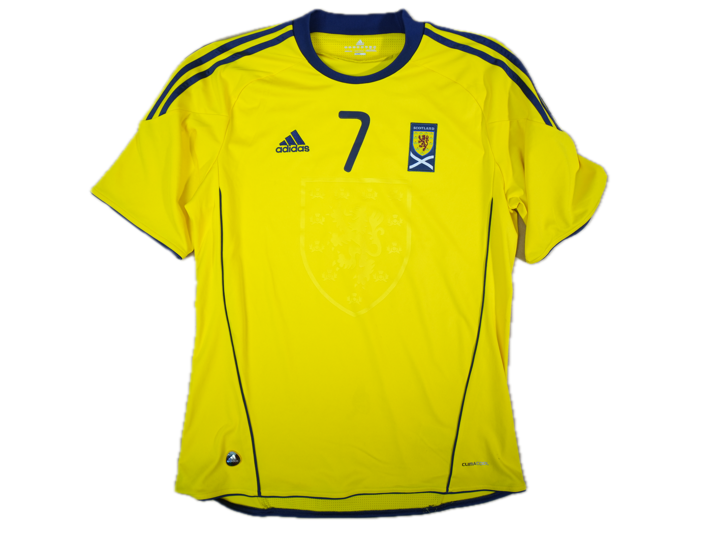 Scotland 2011-2012 #7 D. Fletcher L Away Football Shirt