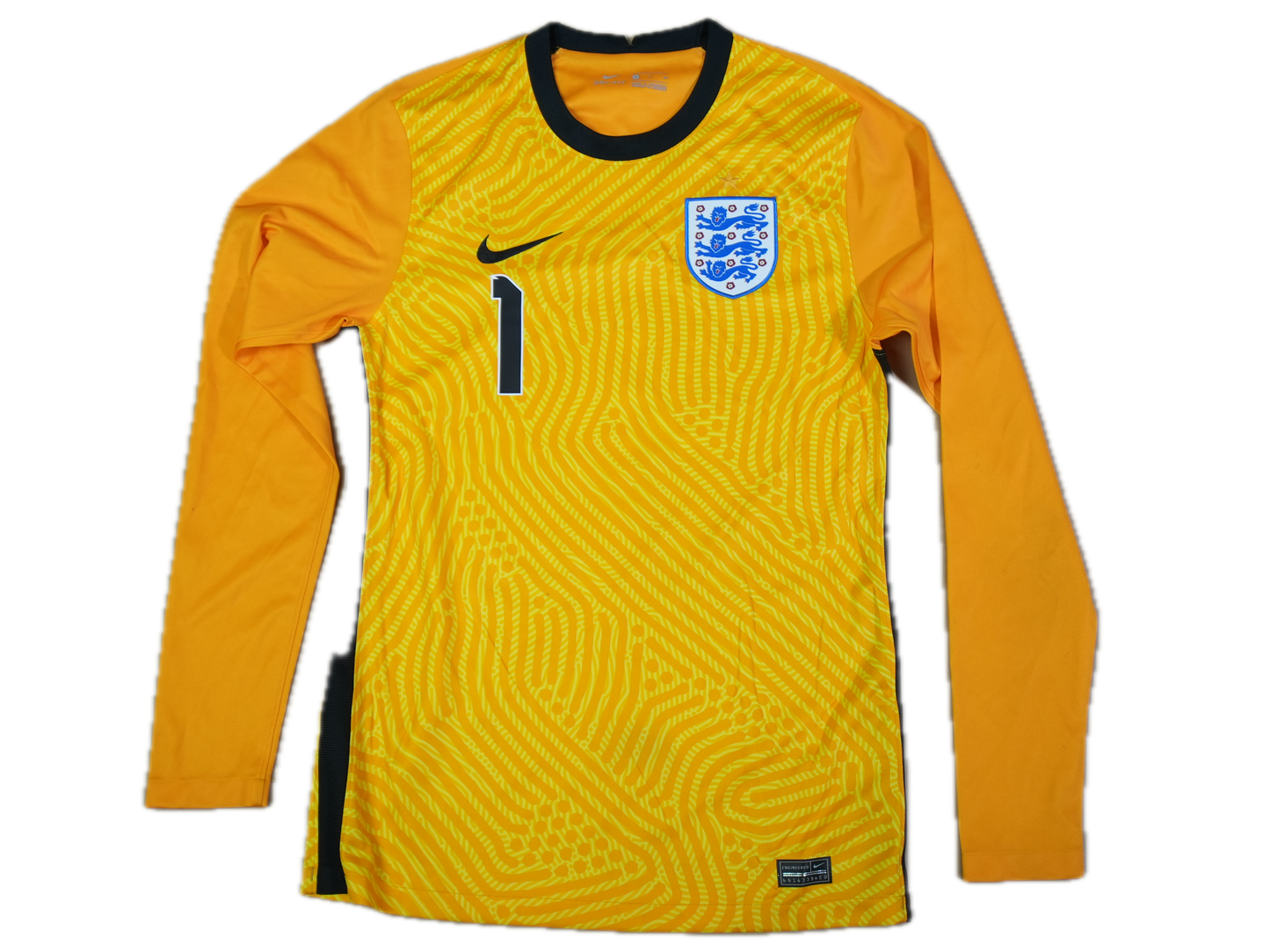 England 2020-2021 #1 Pickford S Goalkeeper Football Shirt
