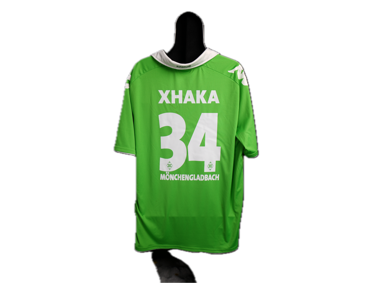 Borussia Monchengladbach 2013-2014 #34 Xhaka 3XL Away Football Shirt