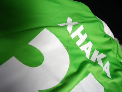 Borussia Monchengladbach 2013-2014 #34 Xhaka 3XL Away Football Shirt
