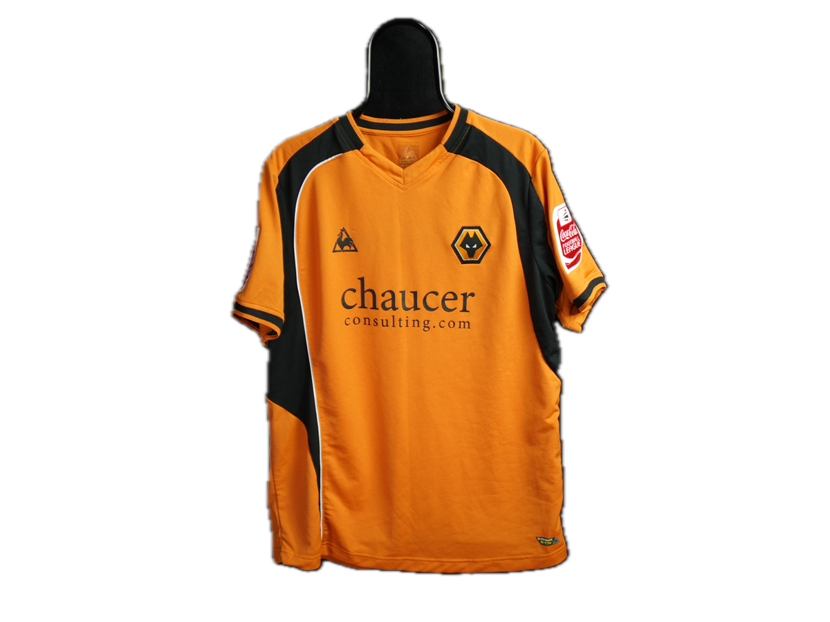 Wolverhampton Wanderers 2008-2009 #9 Ebanks-Blake M Home Football Shirt