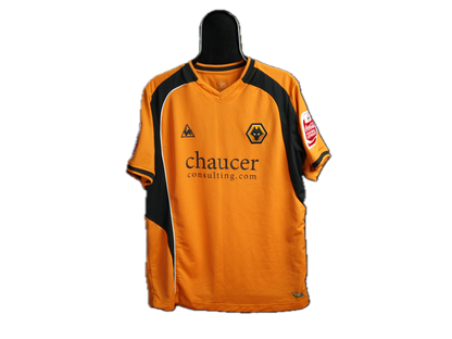 Wolverhampton Wanderers 2008-2009 #9 Ebanks-Blake M Home Football Shirt