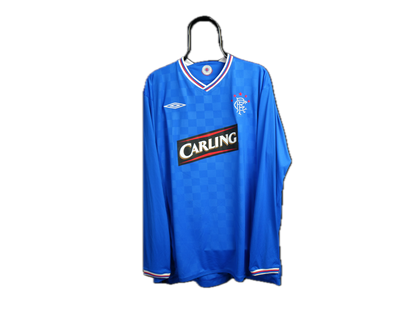 Rangers 2009-2010 #27 Lafferty XXL Home Football Shirt