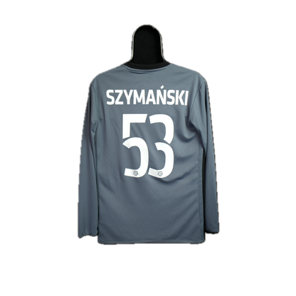 Legia Warszawa 2017-2018 #53 Szymański S Away Football Shirt