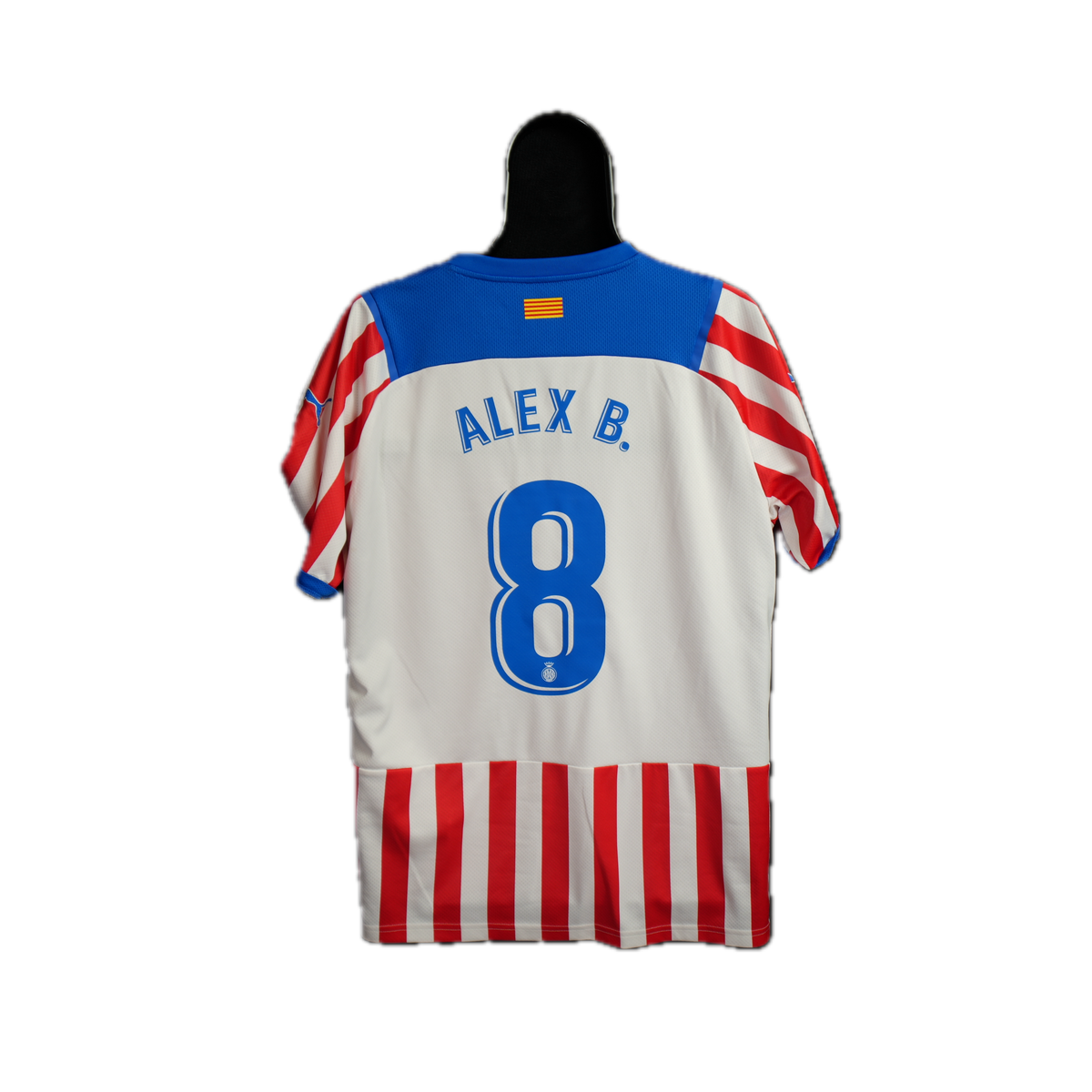 Girona 2021-2022 #8 Alex Baena L Home Football Shirt