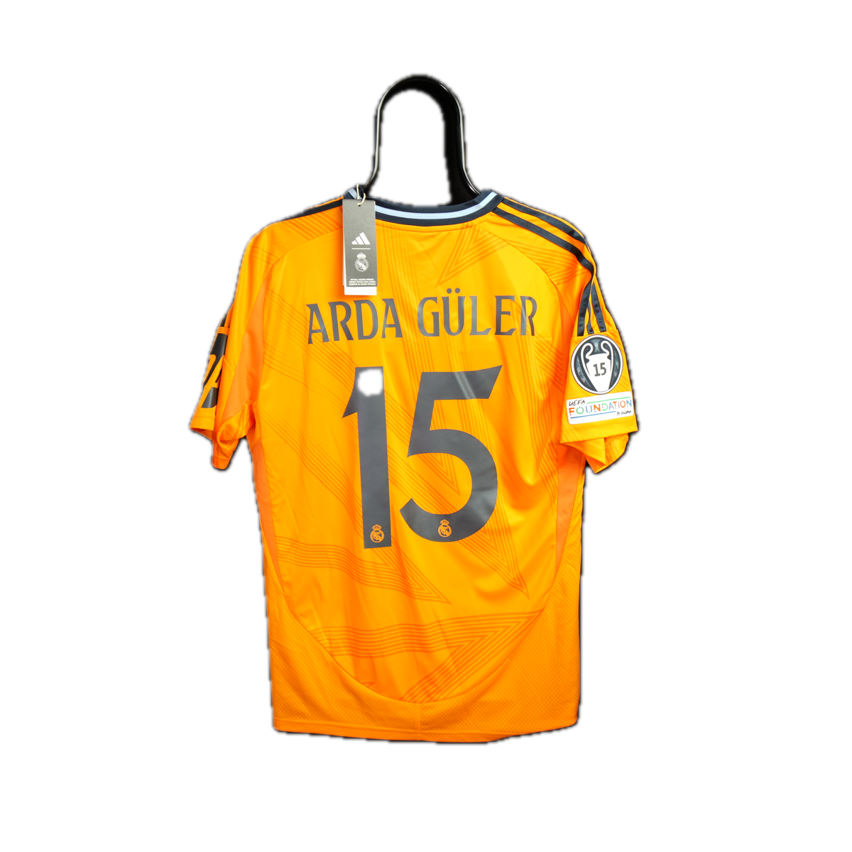 Real Madrid 2024-2025 #15 Arda Guler L Away Football Shirt BNWT
