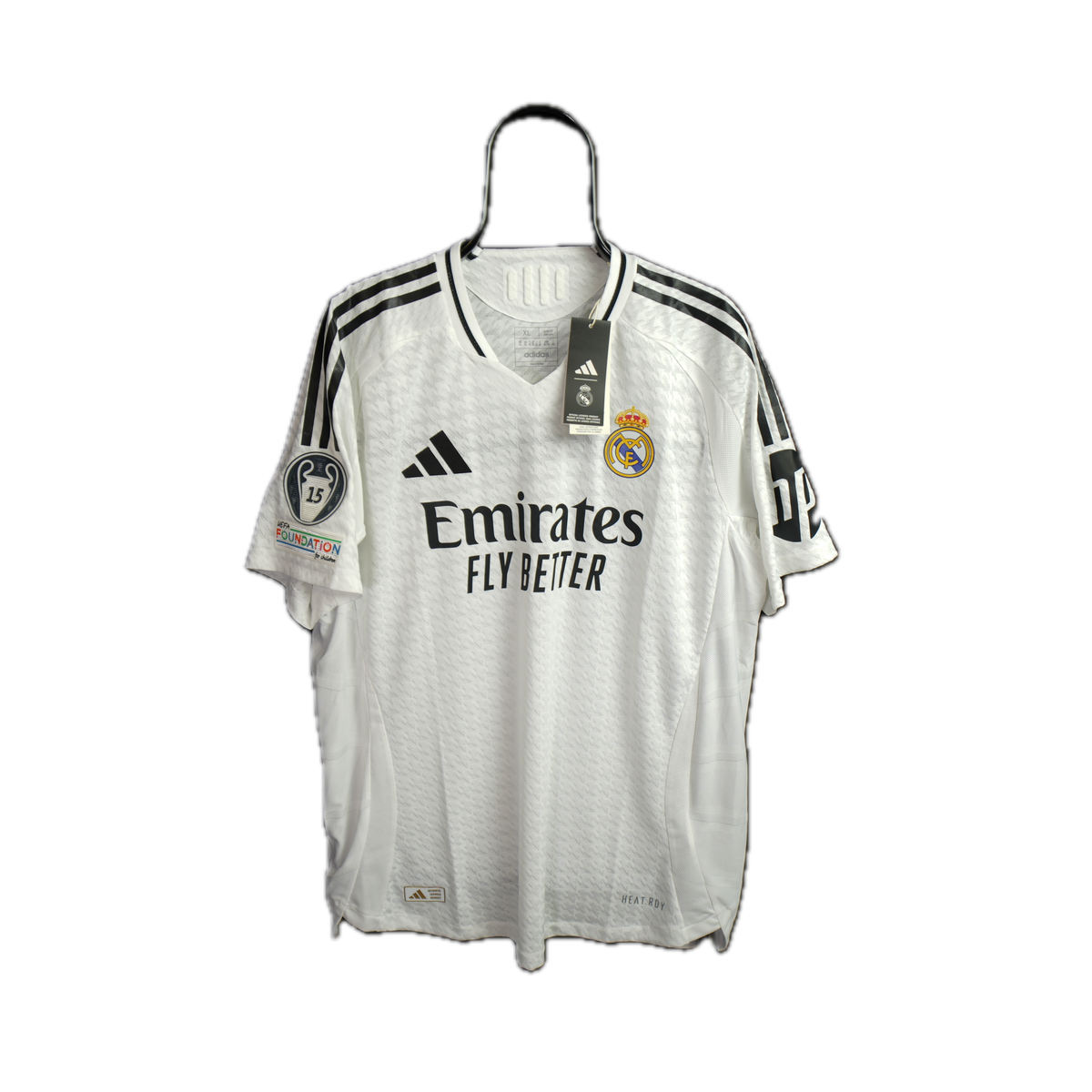 Real Madrid 2024-2025 #15 Arda Guler XL Home Football Shirt BNWT