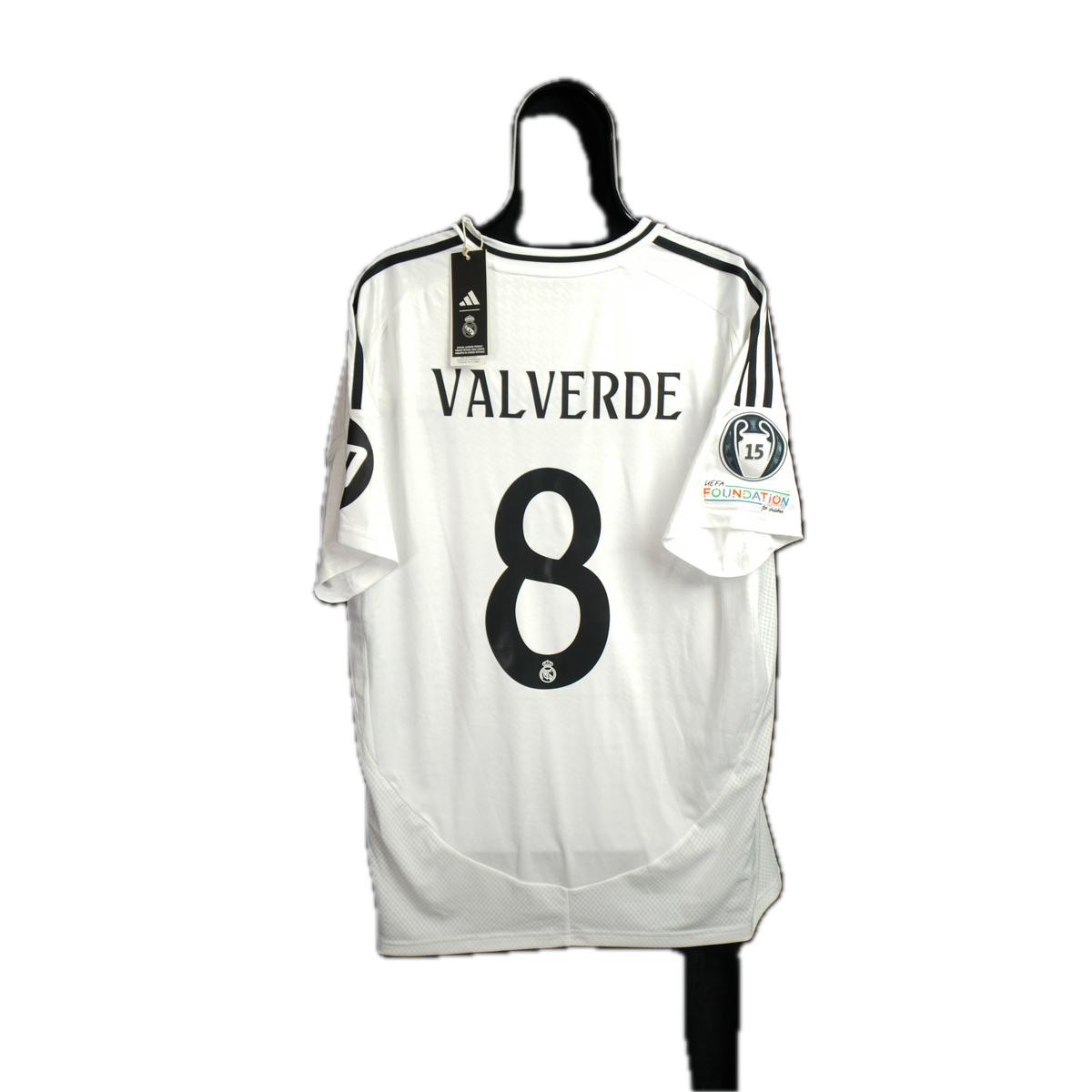 Real Madrid 2024-2025 #8 Valverde XL Home Football Shirt BNWT