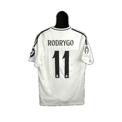 Real Madrid 2024-2025 #11 Rodrygo M Home Football Shirt BNWT