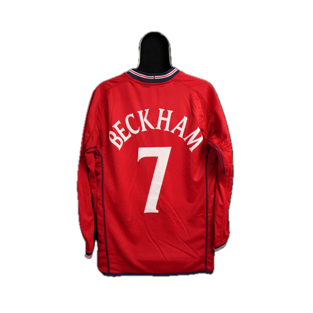 England 2002-2003 #7 Beckham M Away Football Shirt