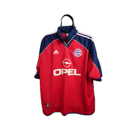 Bayern Munich 2000-2001 #9 Elber XXL Home Football Shirt