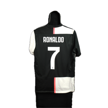 Juventus 2019-2020 #7 Cr7 M Home Football Shirt