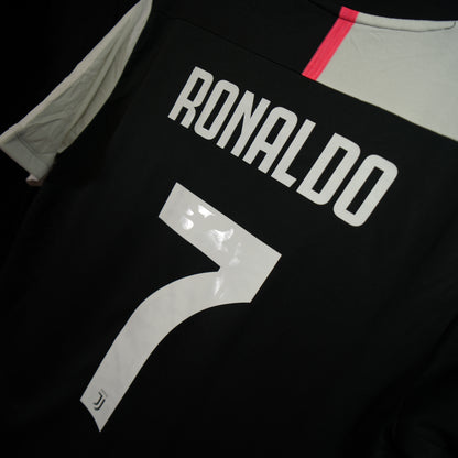 Juventus 2019-2020 #7 Cr7 M Home Football Shirt