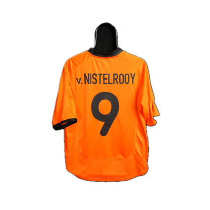 Netherlands 2000-2002 #9 V. Nistelrooy M Home Football Shirt