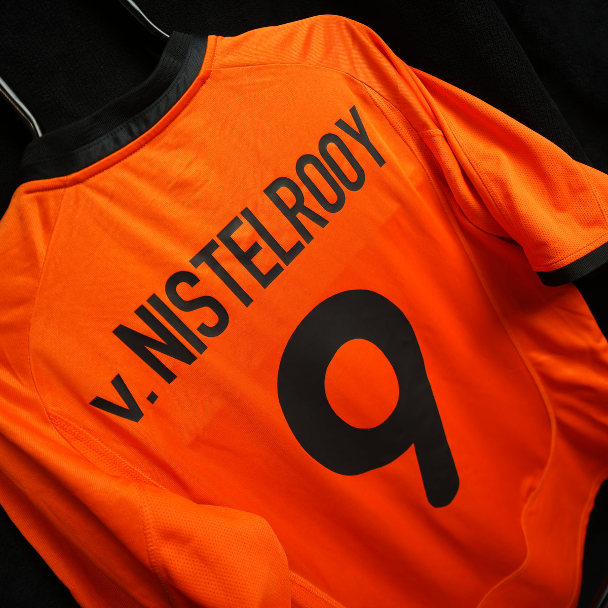 Netherlands 2000-2002 #9 V. Nistelrooy M Home Football Shirt