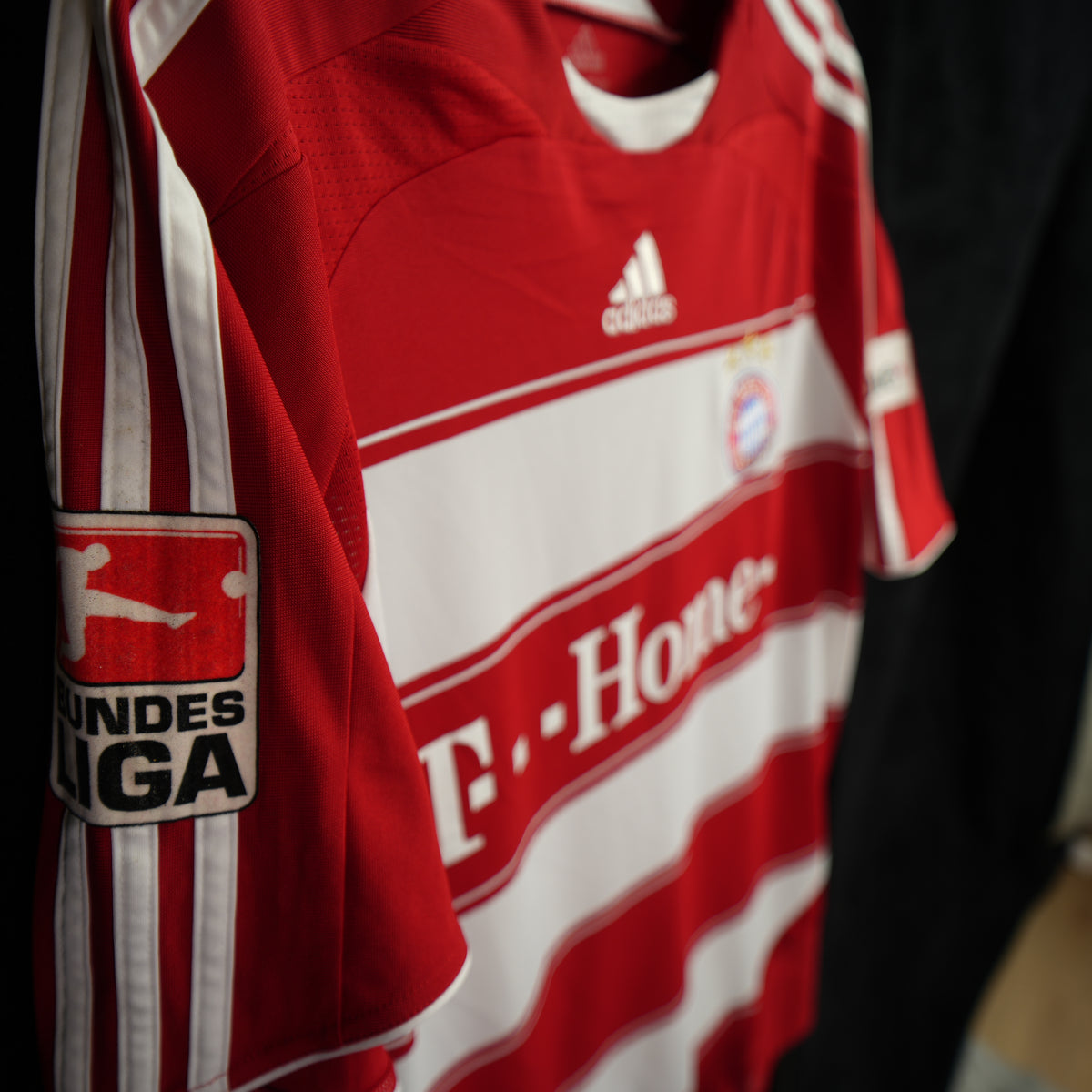 Bayern Munich 2007-2008 #9 Toni XL Home Football Shirt